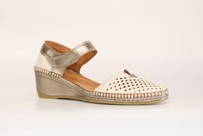 Ballerine Femme Coco Abricot Mionnay V3026P Creme