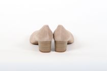 Ballerines à Talon Dorking 58786 Velours Taupe