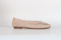 Ballerines Femme Reqins Hanaba Crochet Naturel