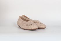 Ballerines Femme Reqins Hanaba Crochet Naturel