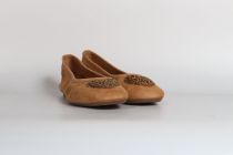 Ballerines Femme Reqins Holove Camel Leo