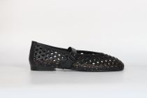 Ballerines Femme Reqins Kamia Cuir Noir