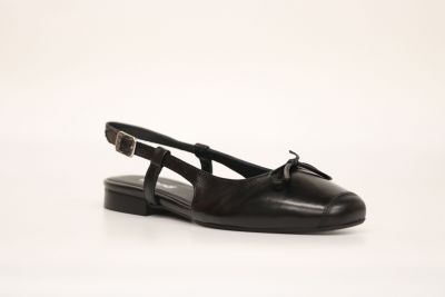 Ballerines Femme Reqins TT-09977 Circee Cuir Noir