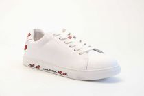 Baskets Femme Bons Baisers de Paris Simonde In Love A Toi Blanc