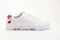 Baskets Femme Bons Baisers de Paris Simonde In Love A Toi Blanc