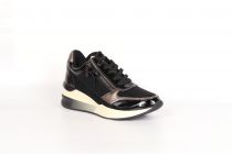 Baskets Femme Fugitive Vison Noir
