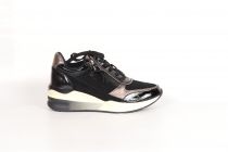 Baskets Femme Fugitive Vison Noir