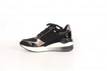 Baskets Femme Fugitive Vison Noir
