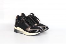 Baskets Femme Fugitive Vison Noir