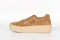 Baskets Femme Gabor 73.200.14 Velours camel