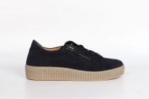 Baskets Femme Gabor 73.334.36 Velours Marine