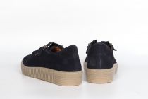 Baskets Femme Gabor 73.334.36 Velours Marine