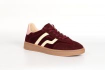 Baskets Femme Gant Cuzima Dusty Pink/Port Wine