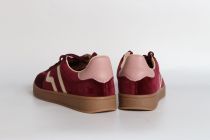 Baskets Femme Gant Cuzima Dusty Pink/Port Wine