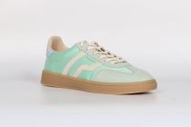 Baskets Femme Gant Cuzima Satin Mint / Blue