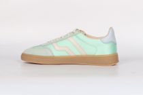Baskets Femme Gant Cuzima Satin Mint / Blue