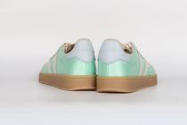 Baskets Femme Gant Cuzima Satin Mint / Blue