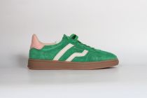 Baskets Femme Gant Cuzima Verte / Rose