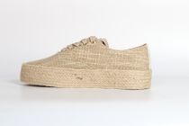 Baskets Femme Les trop&eacute;ziennes Cosmic Beige Or