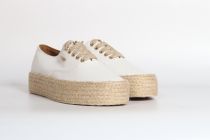 Baskets Femme Les Trop&eacute;ziennes Cosmic Blanc