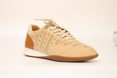 Baskets Femme Mamz\'elle Dinus Compo Velours Latte