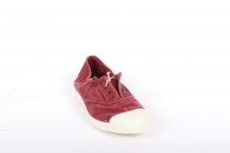 Baskets femme Natural Word 102E Rouge Bordeaux