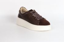Baskets Femme STEP WAVE Suede Black