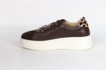 Baskets Femme STEP WAVE Suede Black