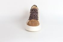 Baskets Femme STEP WAVE Suede Brown