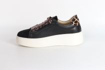 Baskets Femme STEP WAVE Suede Cognac