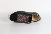 Baskets Femme STEP WAVE Suede Cognac