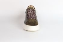 Baskets Femme STEP WAVE Suede Kaki