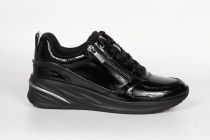 Baskets Femme Tamaris 1-23754-45 018 Black Patent