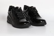 Baskets Femme Tamaris 1-23754-45 018 Black Patent