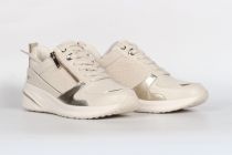 Baskets Femme Tamaris 1-23754-45 485 Ivory Gold