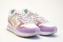 Baskets Femme W6yz Yak-W Lilas White