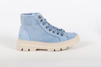 Baskets Montantes Femme Natural Wolrd 7101E Air Blue ( Bleu délavé)