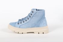 Baskets Montantes Femme Natural Wolrd 7101E Air Blue ( Bleu délavé)