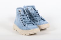 Baskets Montantes Femme Natural Wolrd 7101E Air Blue ( Bleu délavé)