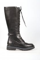 Bottes Femme à lacet Myma 5226 MY00 Cuir Noir