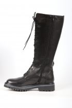 Bottes Femme à lacet Myma 5226 MY00 Cuir Noir