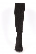 Bottes femme Adige Fiona-201-007 Stretch Velours Noir