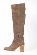 Bottes femme Aliwell Elea Velours Taupe