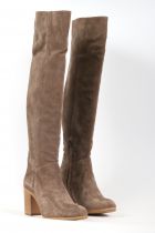 Bottes femme Aliwell Elea Velours Taupe