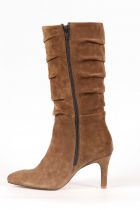 Bottes Femme Aliwell Jane Velours Camel