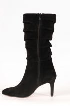 Bottes Femme Aliwell Jane Velours Noir