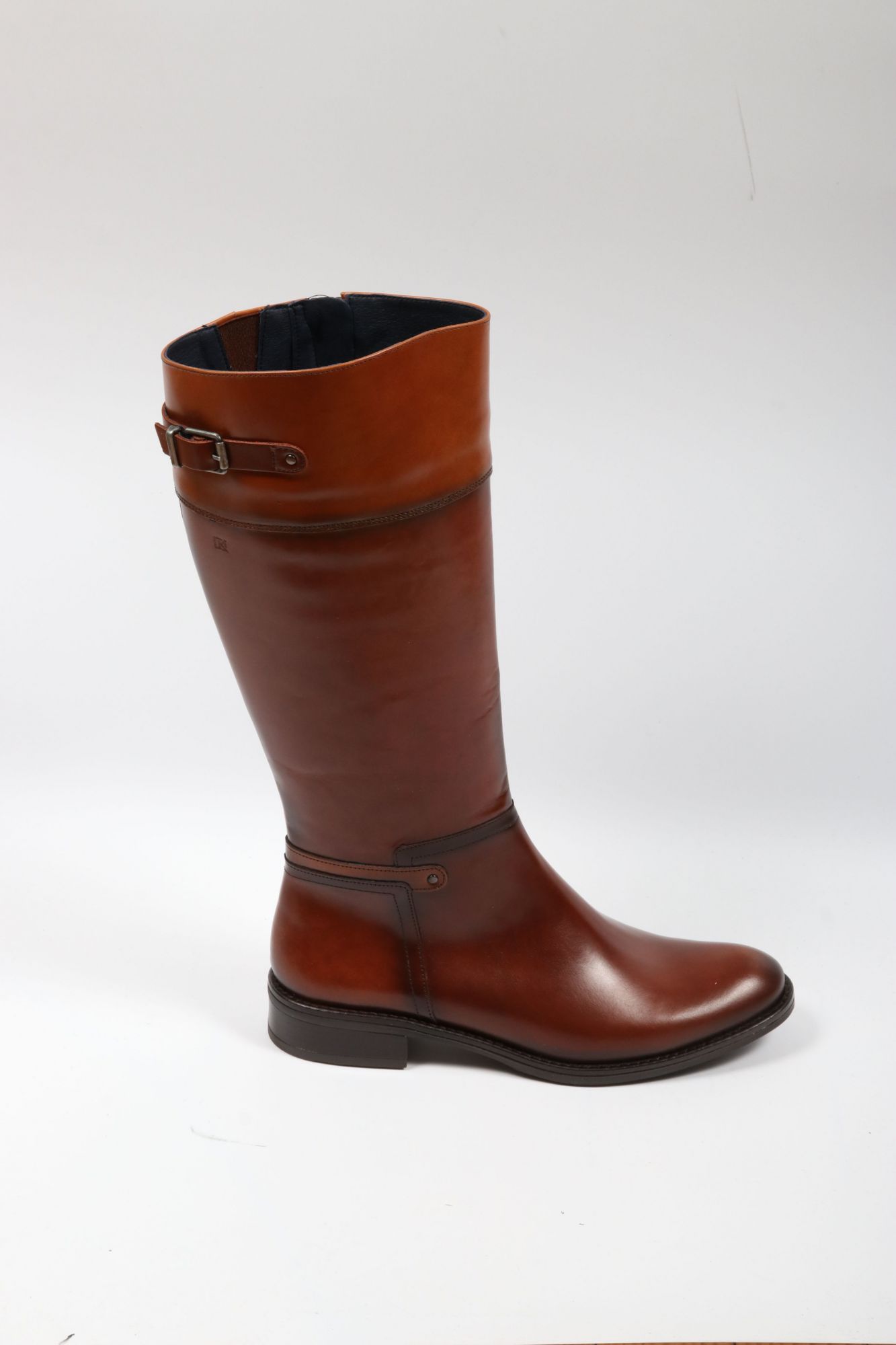 bottes cavaliere camel femme