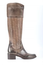 Bottes femme cavalières Emmanuele Crasto 3011 Taupe