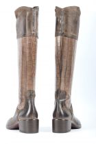 Bottes femme cavalières Emmanuele Crasto 3011 Taupe