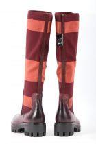 Bottes femme cavalières Tamaris 25600 Merlot Stripe